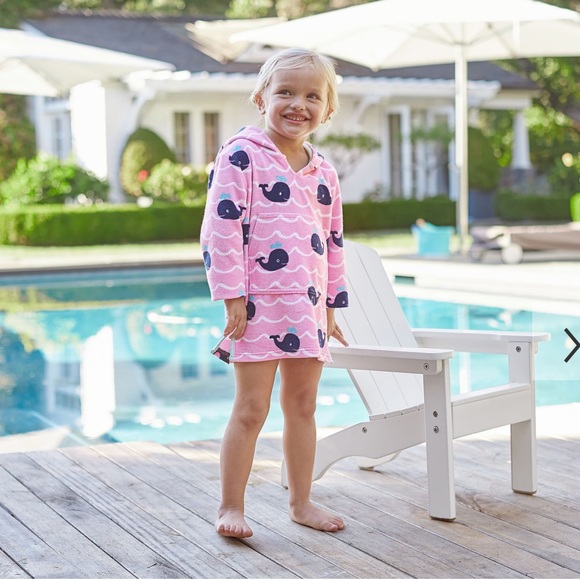Pottery Barn Kids Other - Pottery Barn Kids Whale Beach Coverup 12-18 Months